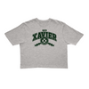 Xavier Women's Crop T-Shirt - Grey