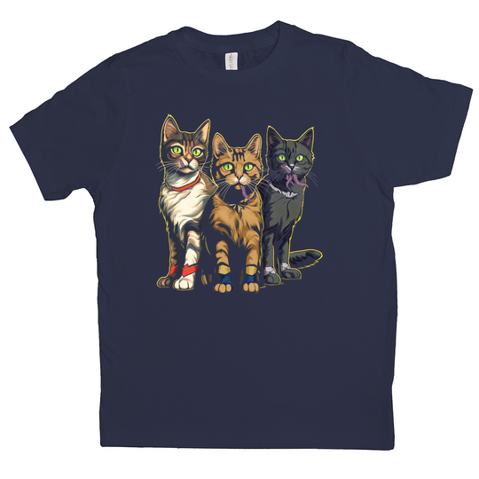 The Meow-Vels Kid's T-Shirt