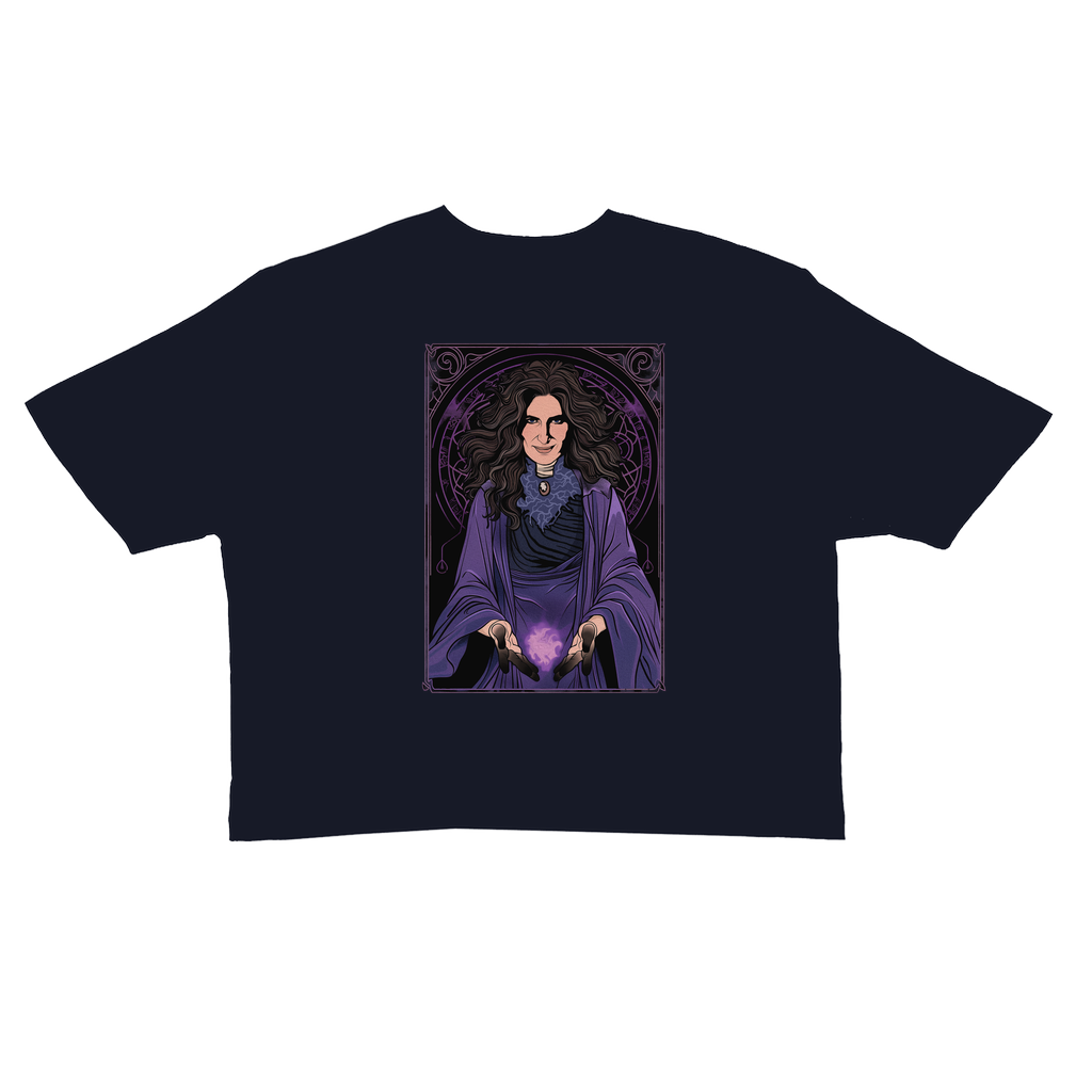 Purple Witch Crop Top