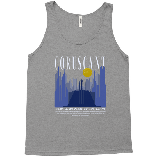 Coruscant Vacation Tour Tank Top