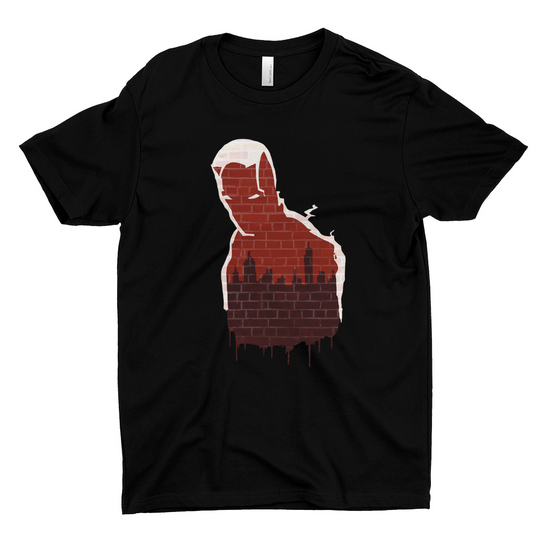 Man Without Fear Stencil T-Shirt