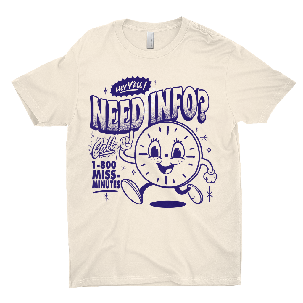Need Info Natural T-Shirt
