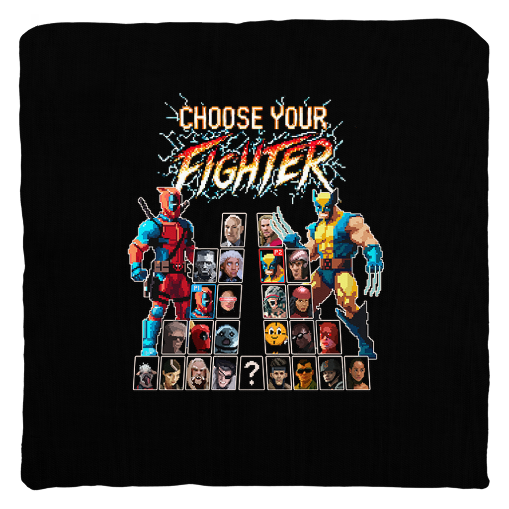 Choose Your Fighter Throw Pillow