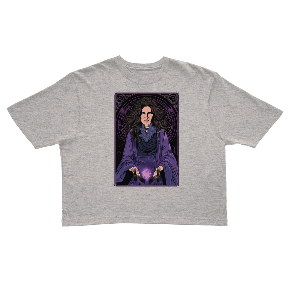 Purple Witch Crop Top