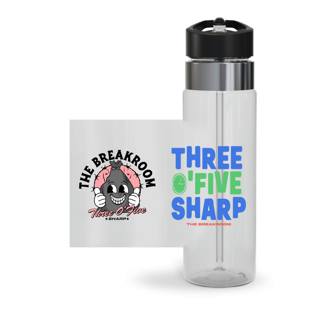 The Breakroom 3:05 Sharp Tritan Sport Bottle