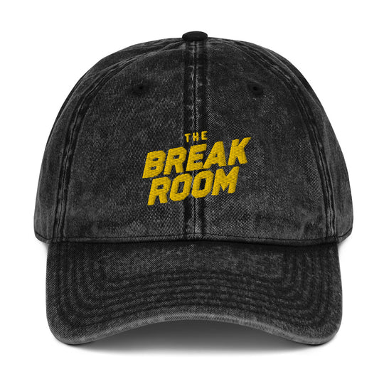 The Breakroom Vintage Cotton Twill Cap