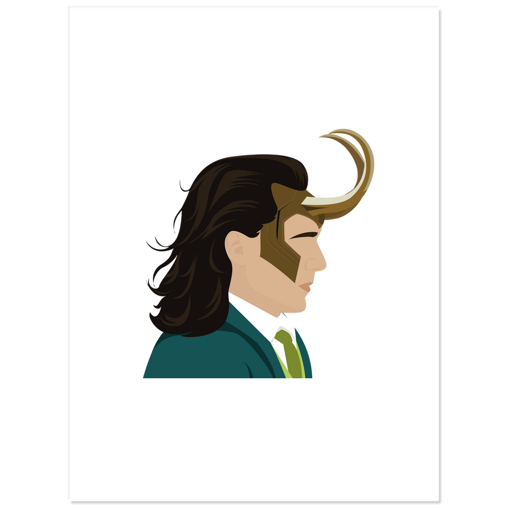 President Loki Sticker. 