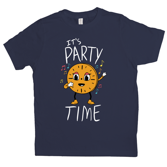 Miss Minutes Party Time Kid's T-Shirt