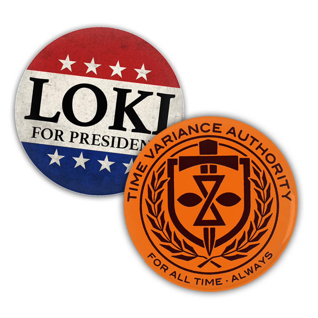 Loki Pin-Back Buttons