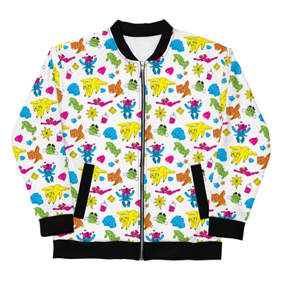 Ms. Marvel Sloth baby productions bomber jacket. 
