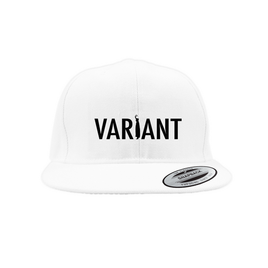 White Loki Variant snapback hat.
