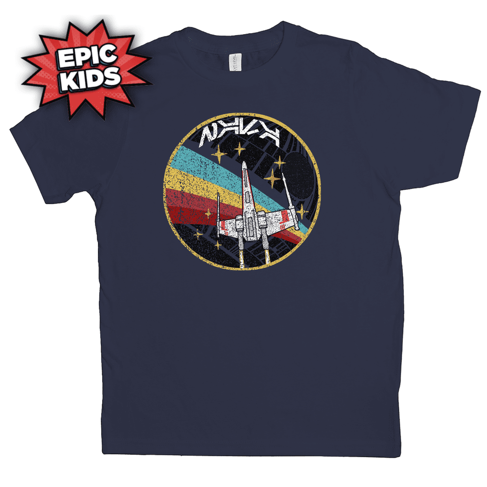 Kid's navy Star Wars/ Nasa t-shirt. 