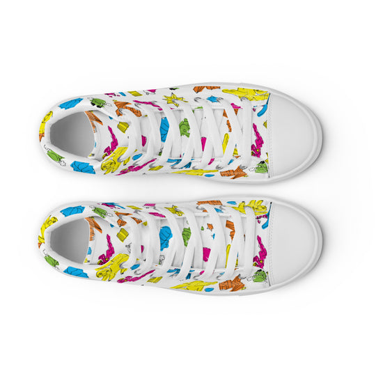 Doodle High Top Shoes