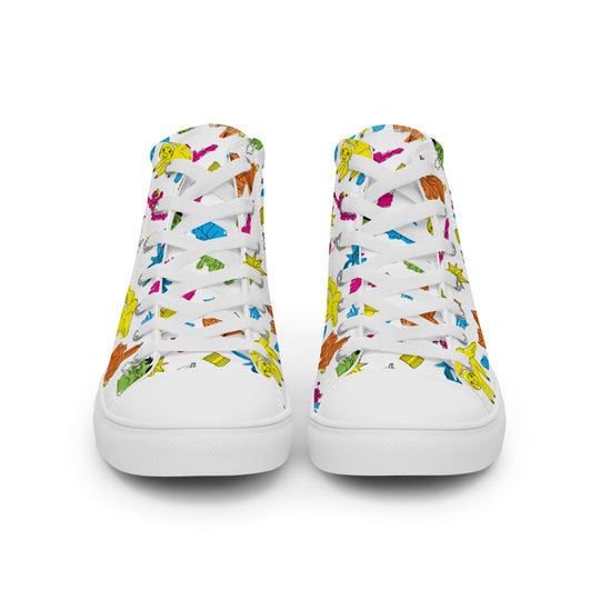 Doodle High Top Shoes