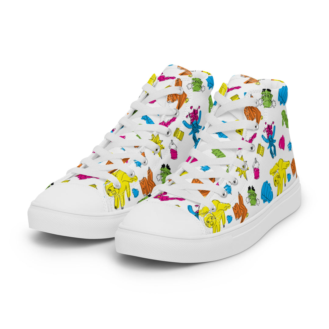 Doodle High Top Shoes