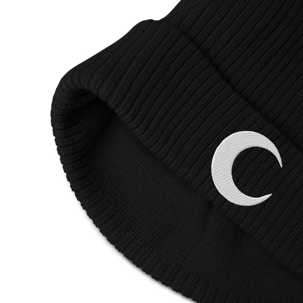 Crescent Dart - Moon Knight Embroidered Beanie