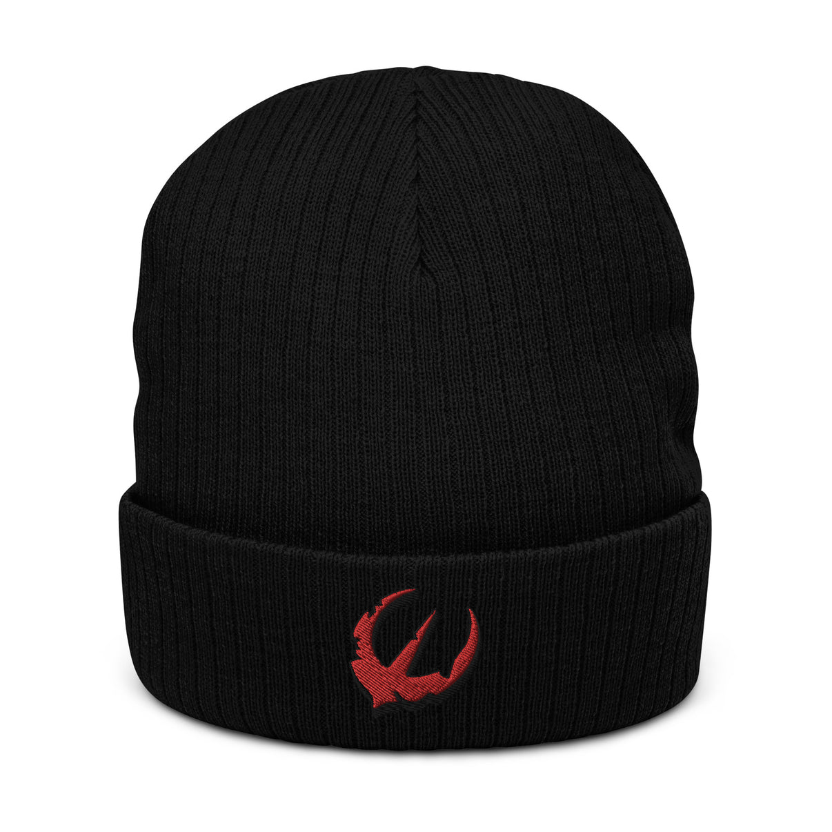 Star Wars Rebel alliance logo beanie in black. 