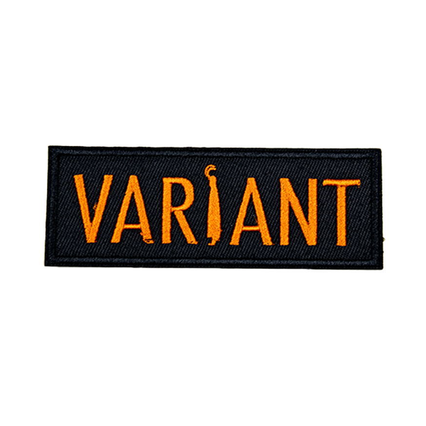 Loki Variant embroidered patch. 